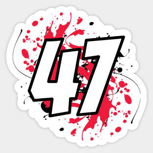 Schumacher Driver Number Sticker